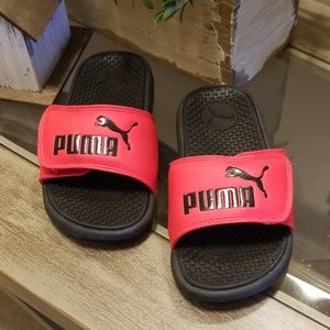 Puma boy slip on sandals 🍁